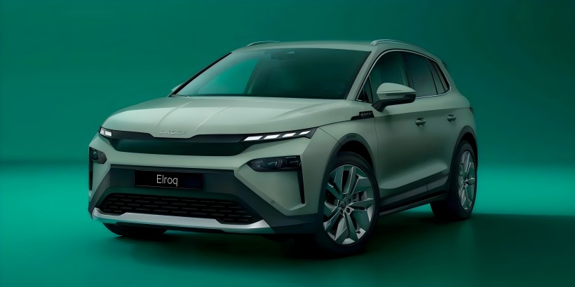 Hình ảnh trêu ghẹo của Škoda ELROQ VRS: Một chiếc SUV hiệu suất điện để sử dụng cho gia đình, phá vỡ 100 km/h trong vòng chưa đầy 6 giây